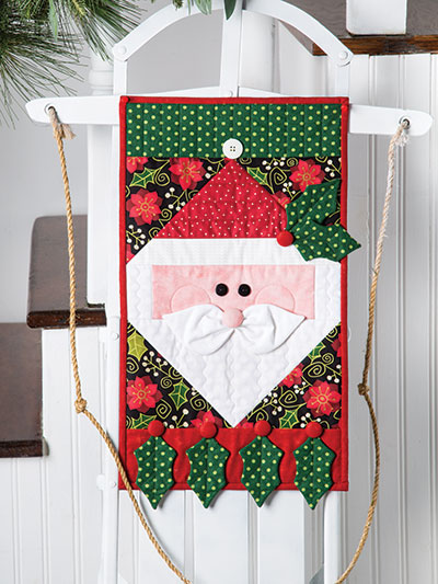 Santa Time Wall Hanging Quilt Pattern