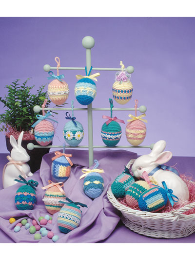 Crochet Country Easter Eggs Pattern