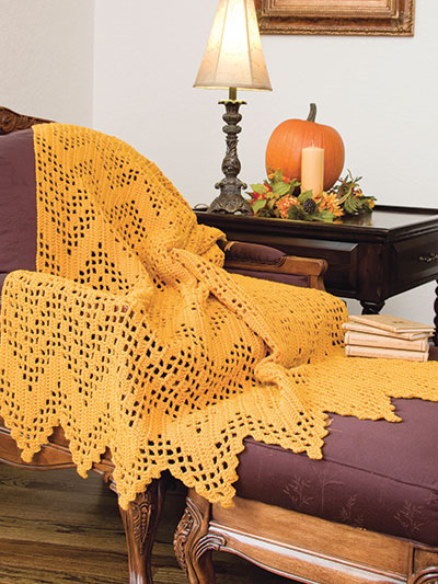 Filet Ripple Crochet Pattern