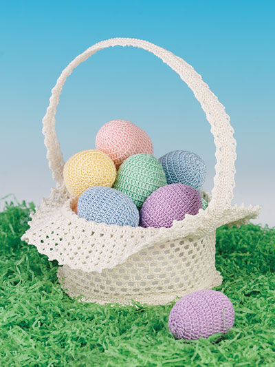 Easter Morning Basket Crochet Pattern