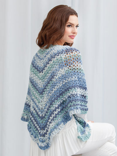 Open Water Shawl Crochet Pattern