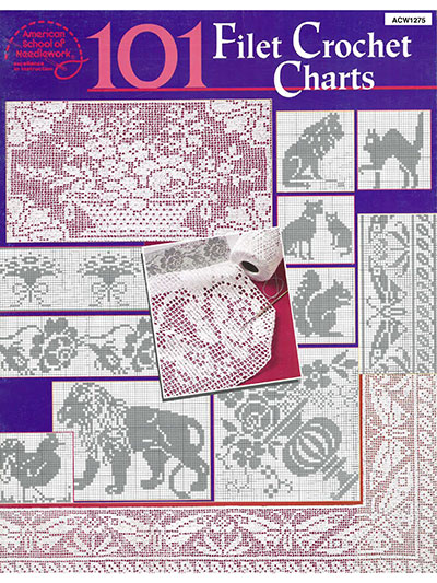 101 Filet Crochet Charts Pattern
