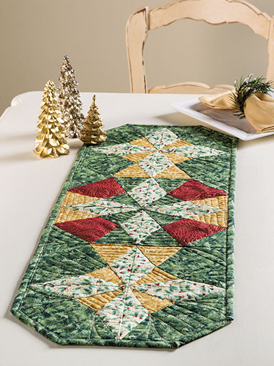 EXCLUSIVELY ANNIE'S QUILT DESIGNS: Christmas Star Table Runner Quilt Pattern