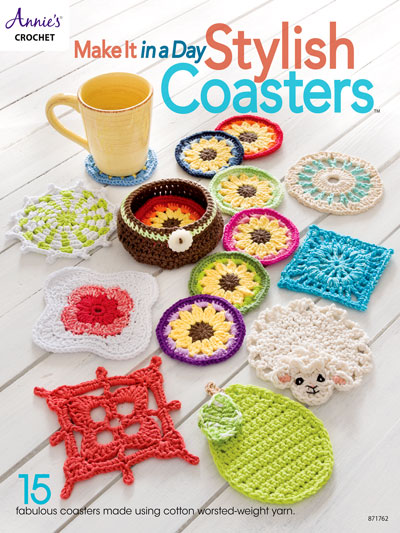 Make It In A Day: Stylish Coasters Crochet Patterns