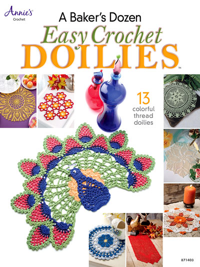 A Baker's Dozen Easy Crochet Doilies Pattern Book