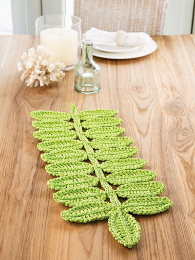 Tropic Island Table Mat Crochet Pattern