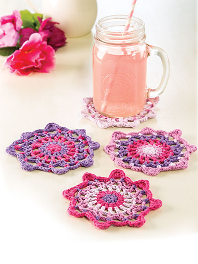 Mandala Coasters Crochet Pattern