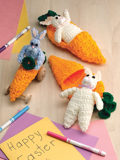 Carrot Bunnies Crochet Pattern