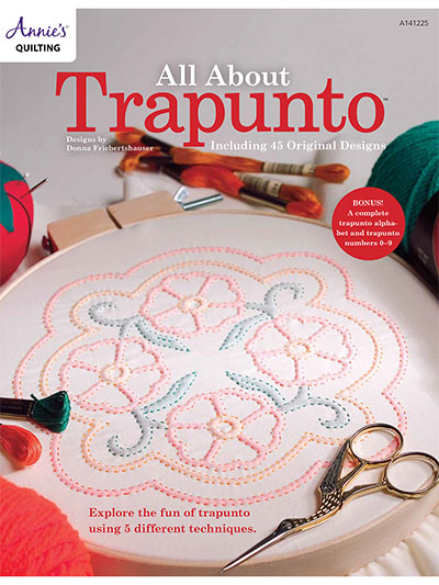 All About Trapunto Quilt Book