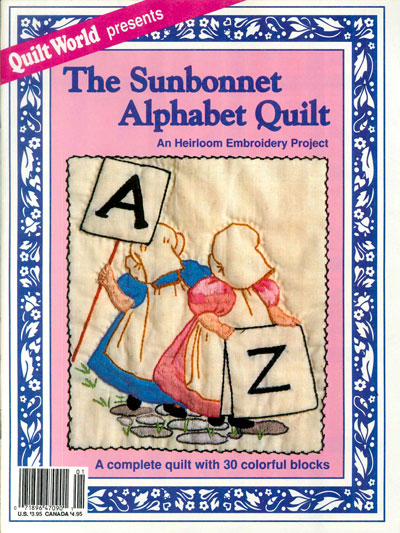 The Sunbonnet Alphabet Quilt Pattern
