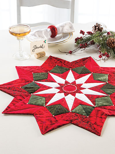 Star Table Topper Quilt Pattern