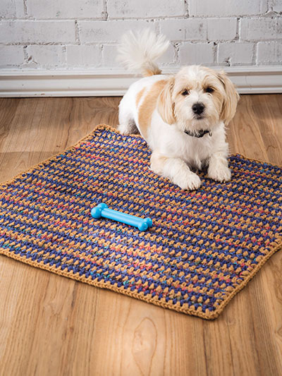 Snuggles Pet Blanket Crochet Pattern