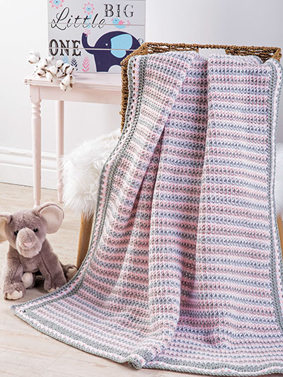Belcrest Baby Blanket Crochet Pattern