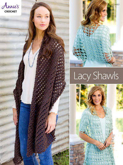 Lacy Shawls Crochet Pattern