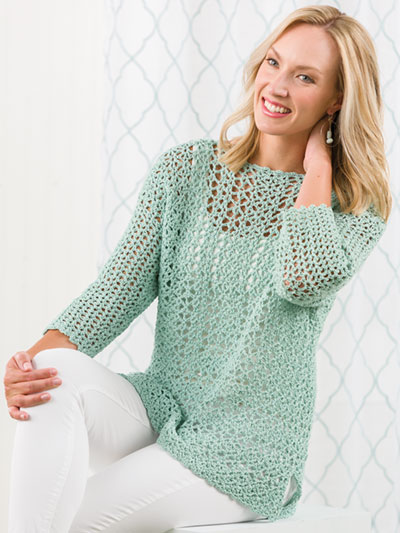 Spring Breeze Tunic Crochet Pattern