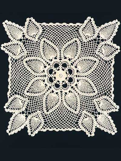 Square Pineapple Doily