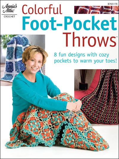 Colorful Foot-Pocket Throws