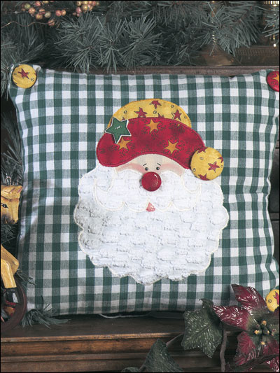 Ho-Ho Santa Pillow