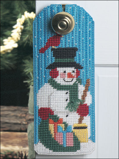 Snowman Door Hanger