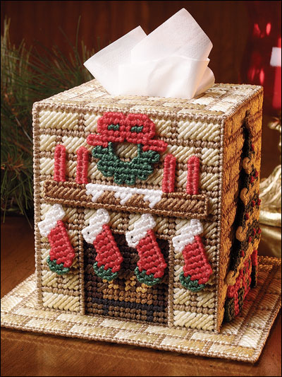 Christmas Home Tissue Topper