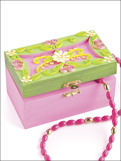 Floral Trinket Box