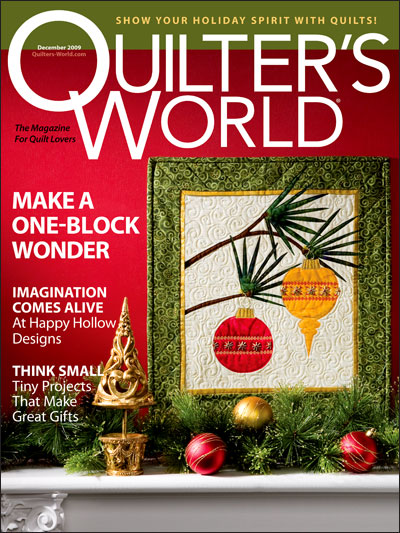 Quilter's World December 2009