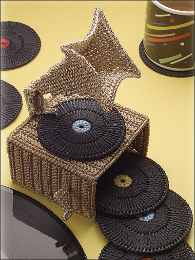 Phonograph Coaster Set