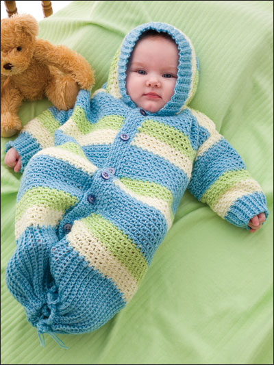 Hooded Baby Gown