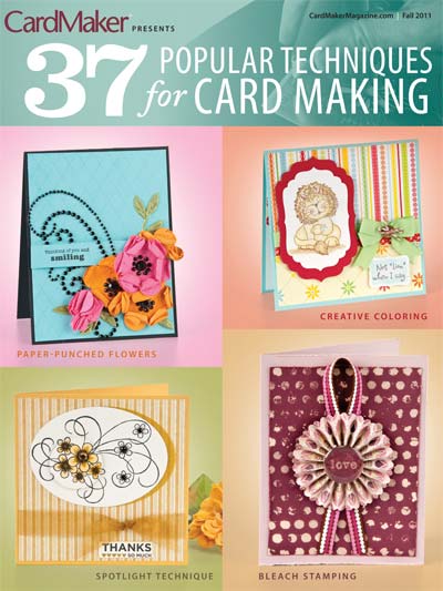 37 Popular Techniques for Card Making