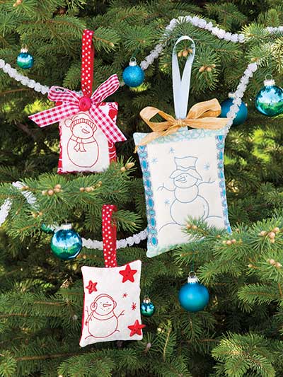 Quilty Christmas Ornaments