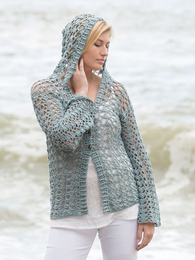 ANNIE'S SIGNATURE DESIGNS: One Wish Hoodie Crochet Pattern