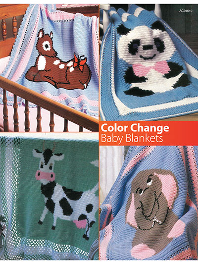 Color Change Baby Blankets Crochet Pattern