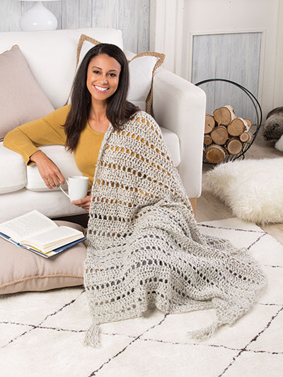 Indulge Lapghan Crochet Pattern