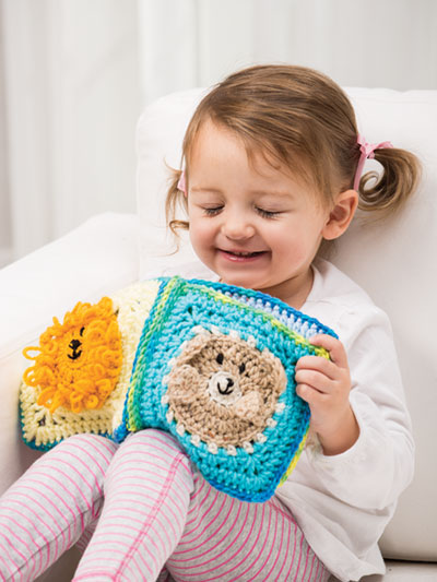Peekaboo Quiet Book Crochet Pattern