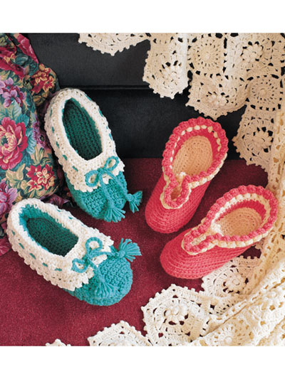 Cozy Slippers Crochet Pattern