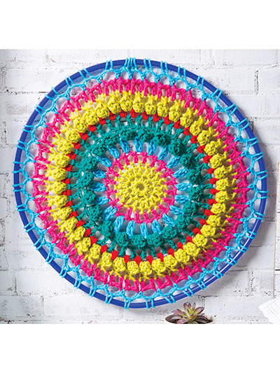 Retro Mandala Crochet Pattern