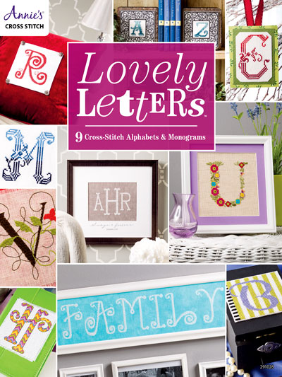 Lovely Letters: 9 Cross-Stitch Alphabets