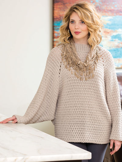 Cobblestone Pullover Crochet Pattern