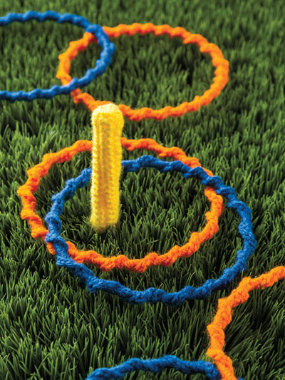 Ring Toss Game Crochet Pattern
