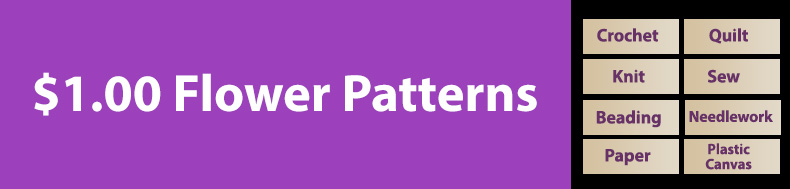*Offer valid on select e-patterns through June 6, 2022, at 6:00 a.m. ET, only at e-PatternsCentral.com.