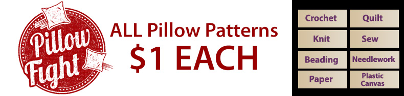 *Offer valid on select e-patterns through January 23, 2022, at 6:00 a.m. ET, only at e-PatternsCentral.com.